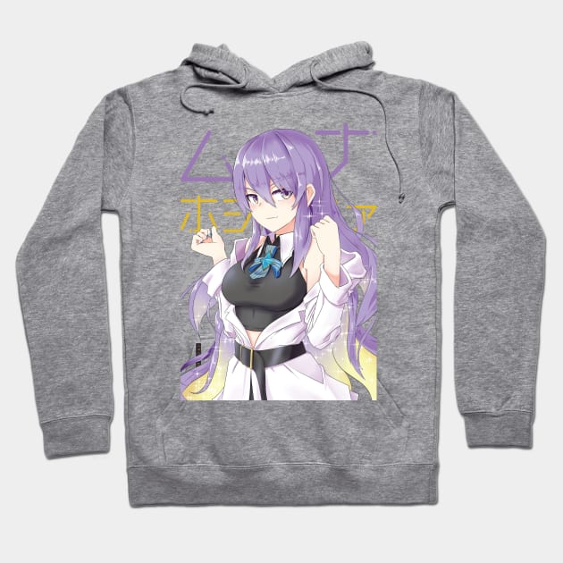 Hololive ID - Moona Hoshinova Hoodie by naderu